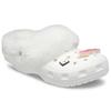 Crocs Unisex Classic Mammoth Charm Clogs White Lightweight Comfort Slip On 207409-100