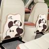 Anti-wear Car Seat Back Protection Pad Cute Storage Bag Car Seat Anti-kick Pad   Four Seasons
