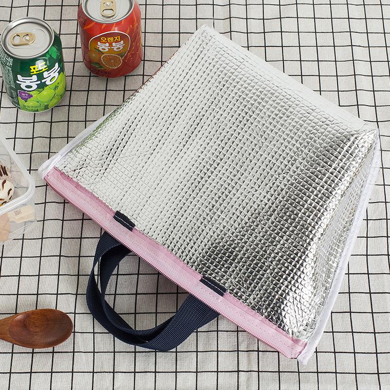 Large Capacity Portable Lunch Bags Food Fresh Preservation Waterproof Ice Bags Big Thermal Insulation Lunch Box Bag Picnic Totes