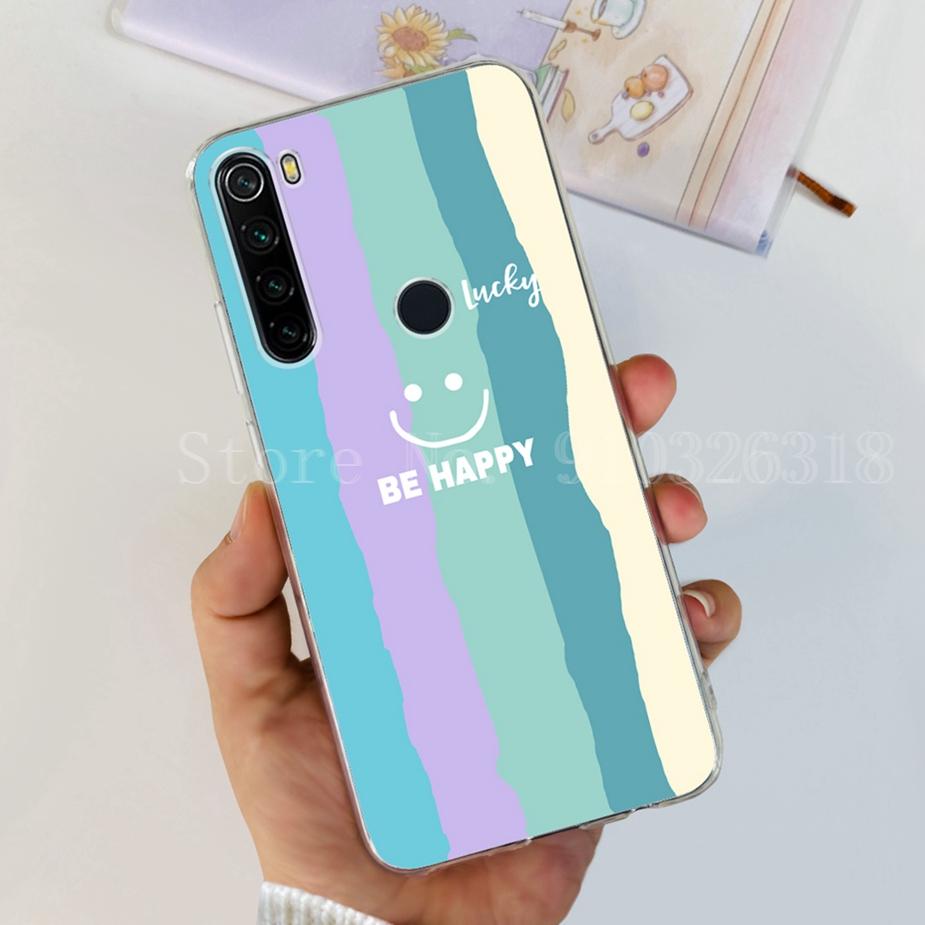 For Xiaomi Redmi Note 8 Case Redmi Note 8T Clear Silicone Soft Slim Phone Case For Xiaomi Redmi Note 8 Pro Note8 Back Cover Capa