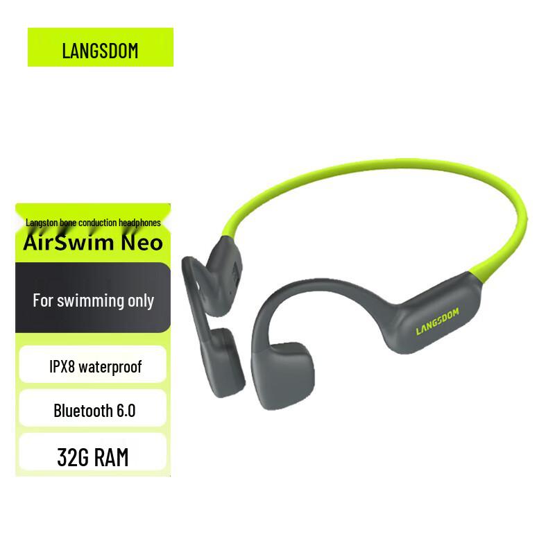 

Lanston AirSwim Neo Bone Conduction Bluetooth Sports Headphones