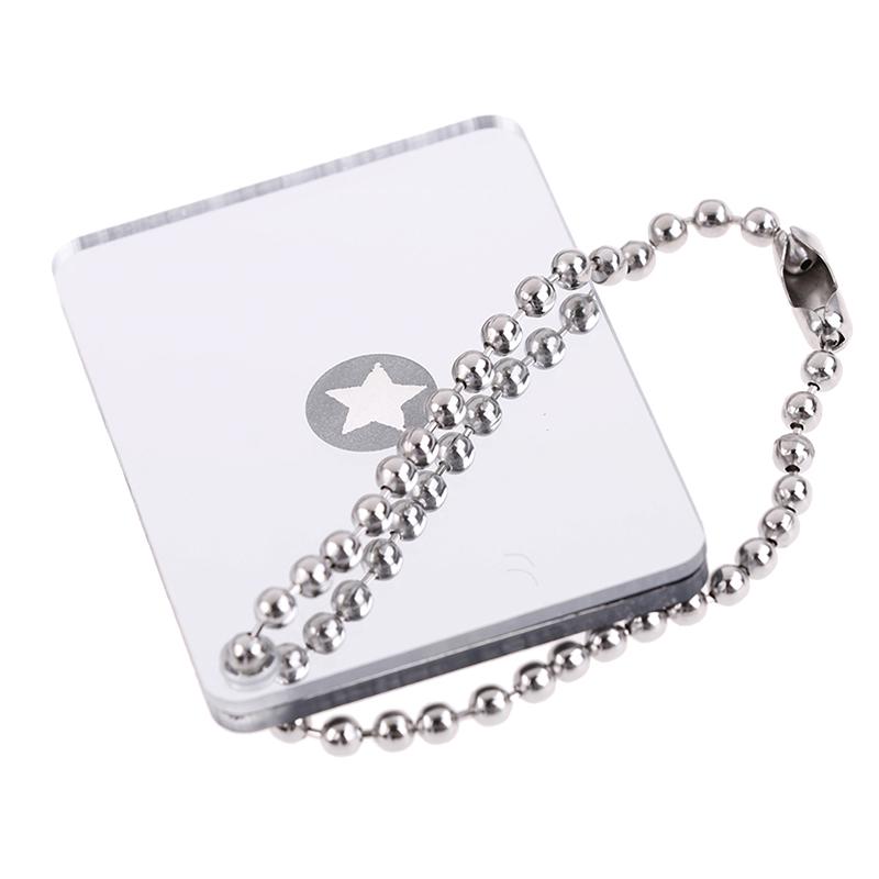1pc Portable Emergency Floating Signal Mirror Suvival EDC reflective Mirror TLEA