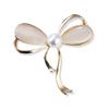 Butterfly Bow Brooch Brooch Accessories Female Fashion Suit Cardigan Large Pins Hundred Pearl Shawl Buttons Brooch Jewelry
