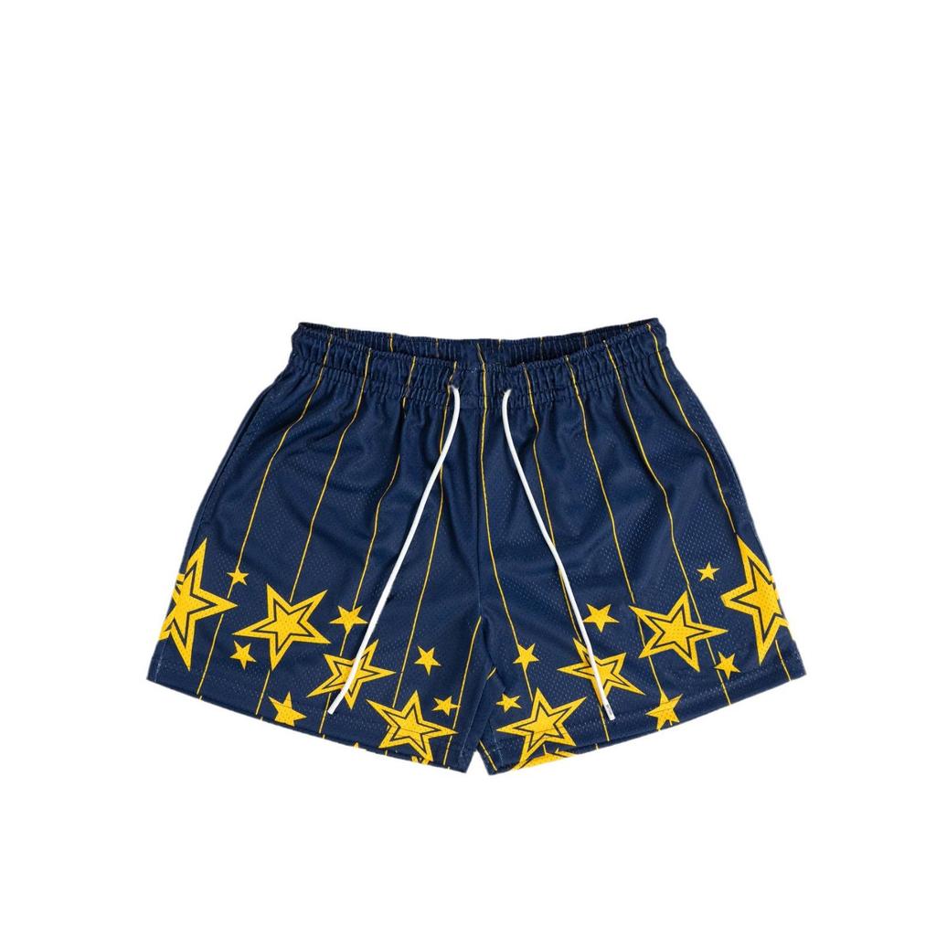 Pantaloni Scurți Unisex din Plasă Respirabilă pentru Baschet și Plajă – Pantaloni Scurți Casual Trendy pentru Fitness pentru Bărbați și Femei