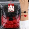 1-20pcs Handmade Red Ropes Ankle Chains Zodiac Year Love Bracelet Lucky Knot Bracelet Lucky Ankle Ropes