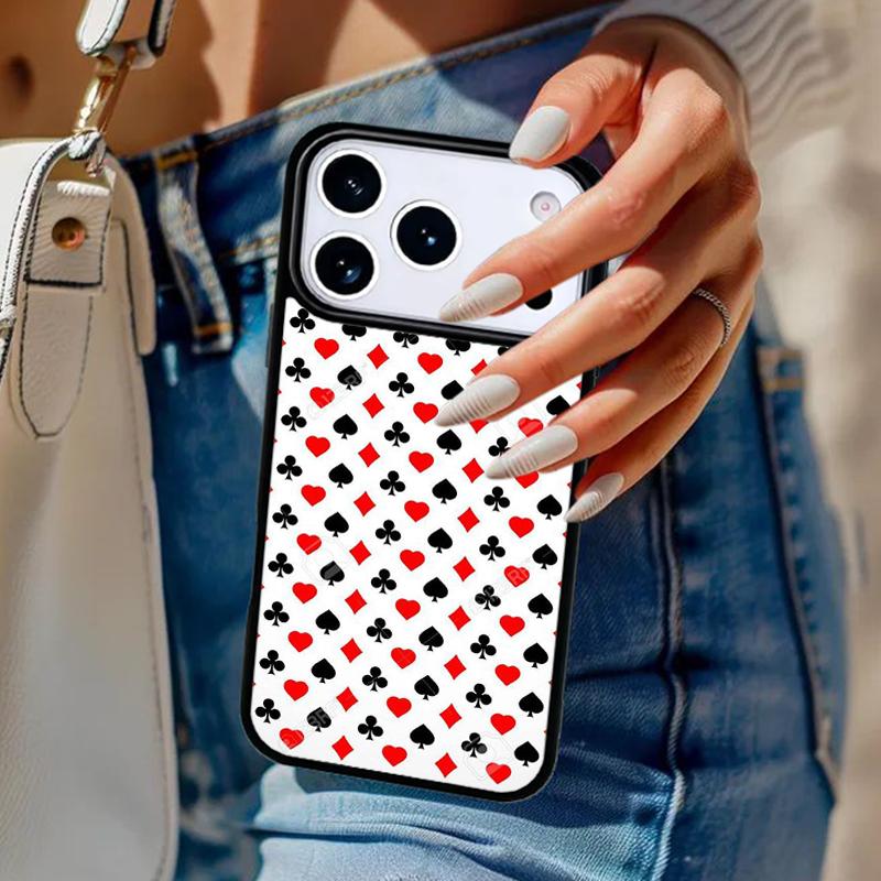 CASINO PLAYING CARD COLLECTION Phone Case For iPhone 17 Air 14 15 13 12 Max Cover For Apple 14 15 16 16e 11 Pro Max Plus Coque