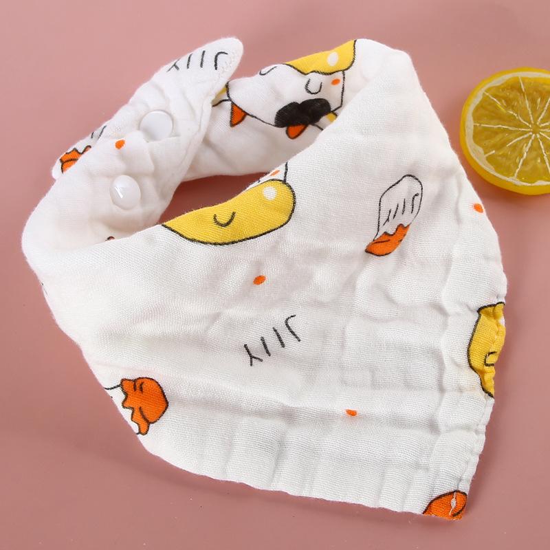 1Pc Baby Infant Muslin Cotton Bib Baby Bandana Bibs Triangle Scarf Feeding Saliva Towel Feeding Drool Bibs Burp Cloth Accessories