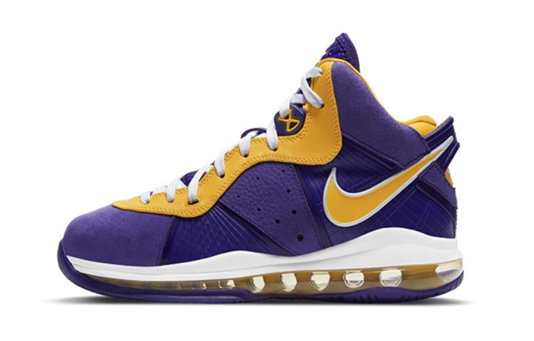 Nike LeBron 8 Lakers GS CT5115-500 35.5