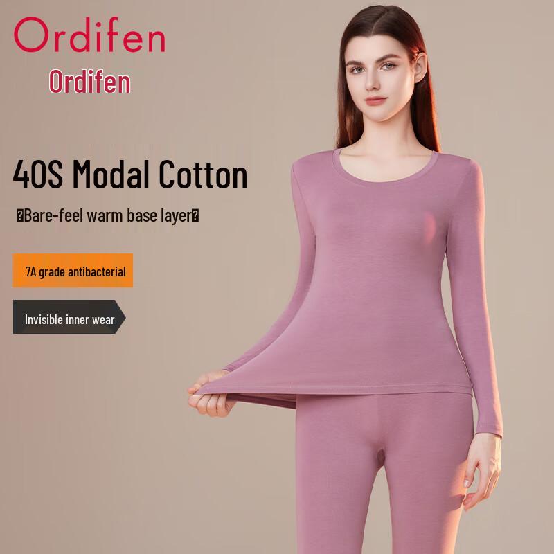 Audifen Women s Modal Thermal Base Layer Set M