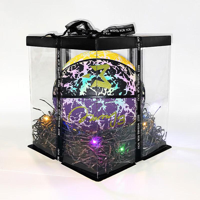 WEZHO Reflective Glow-in-the-Dark Basketball