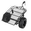 Metal RC Bucket, Trailing Car for   D90 rc trailer   Trailer Simulation tow hook SCX10  01 1 10   PartsBlack