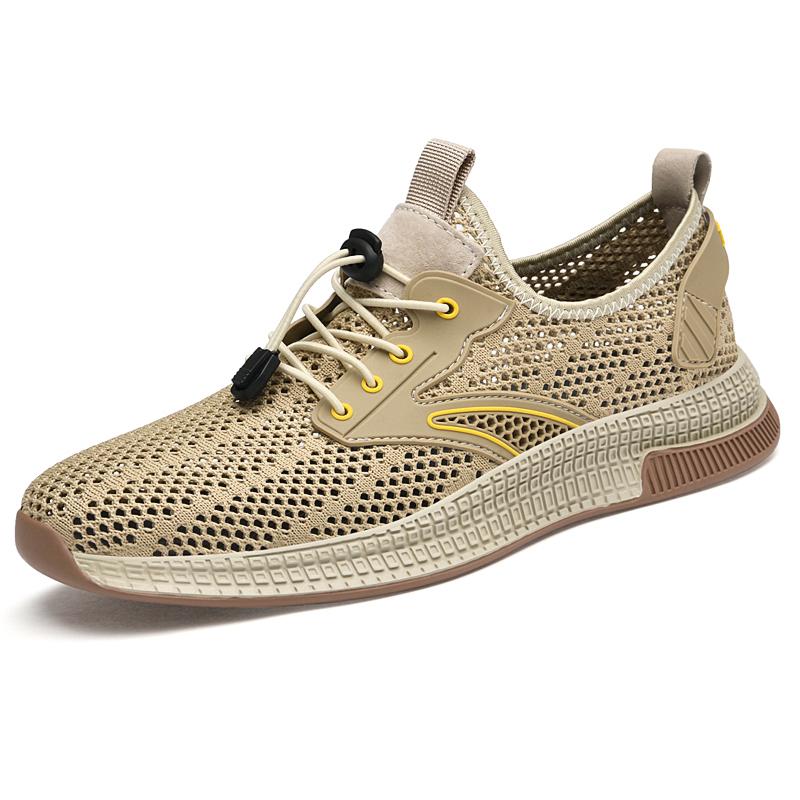 Summer High-quality New Breathable Mesh Camping Shoes Men's Sports Leisure Shoes Massage Sole Men's Outdoor Running Shoes