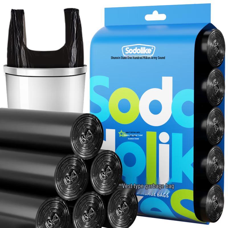 

Sodolike Household Vest Handle Trash Bags