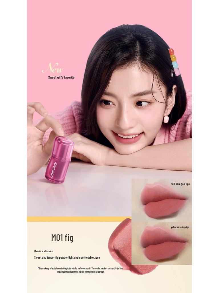 Colorkey Velvet Matte Lip Mud - Nude Collection for Women (Lipstick, Lip Gloss, Lip Tint)