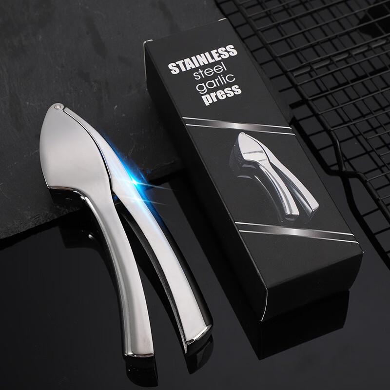 Lilang Chrome Garlic Press Set