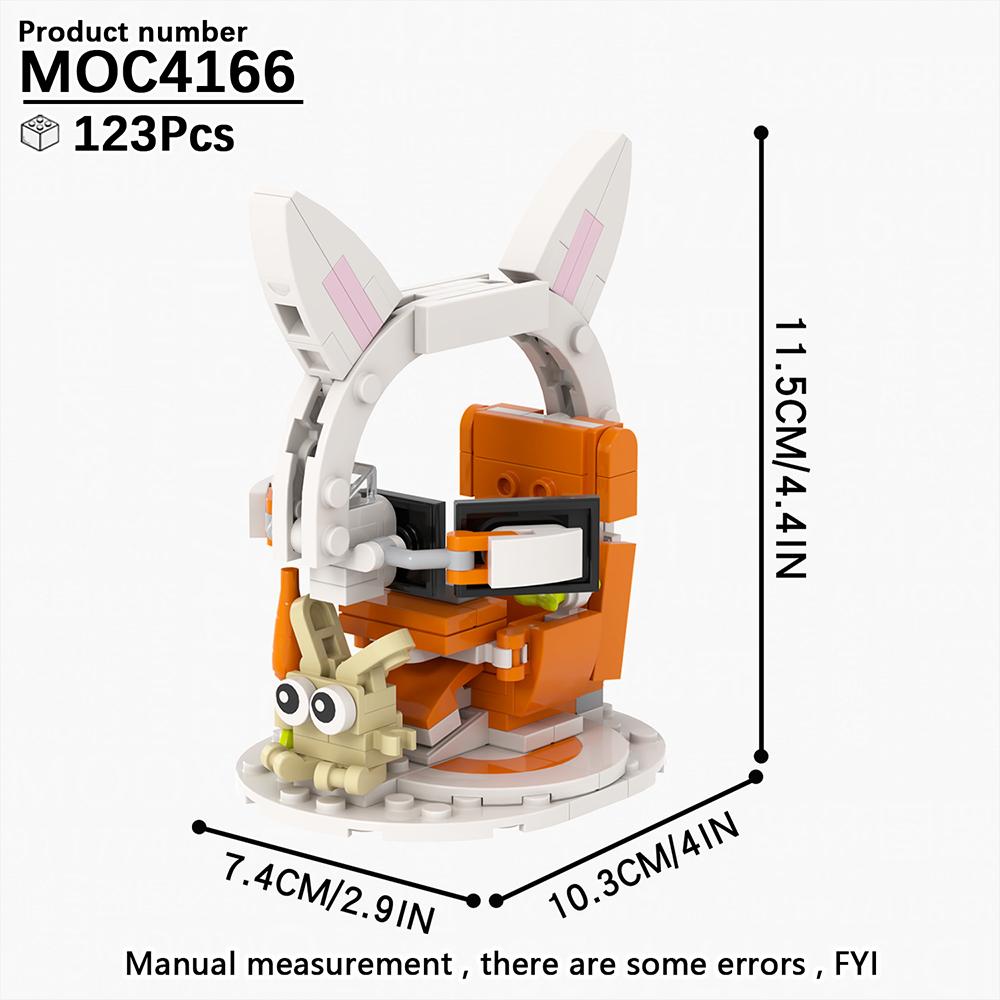 MOC City Bricks Počítačové stoly Nábytek Herní Kancelář Kompatibilní Figurky Stavebnice Kreativní Hračky Pro Děti Dospělé Dárek