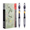 Morning Light GP-1008 Click Gel Pen, 0.5mm Bullet Tip, Large Capacity for Office & Student Use