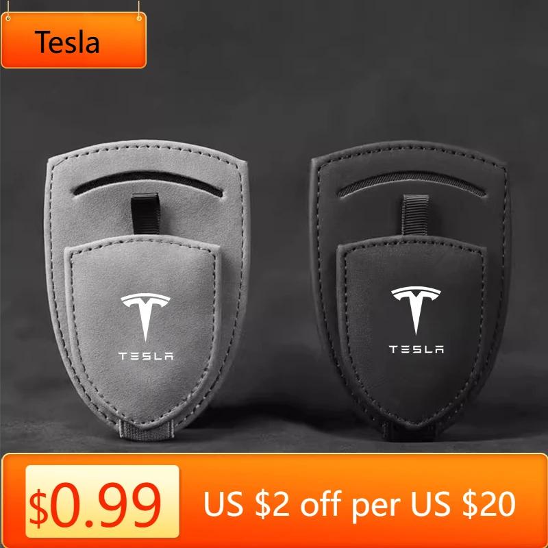 Samolepka na auto Tesla Auto Clona do auta Brýle Klip na brýle Věšák Upevňovací prvek Držák na sluneční brýle Pro Tesla Model 3 Y S X Roadster Auto