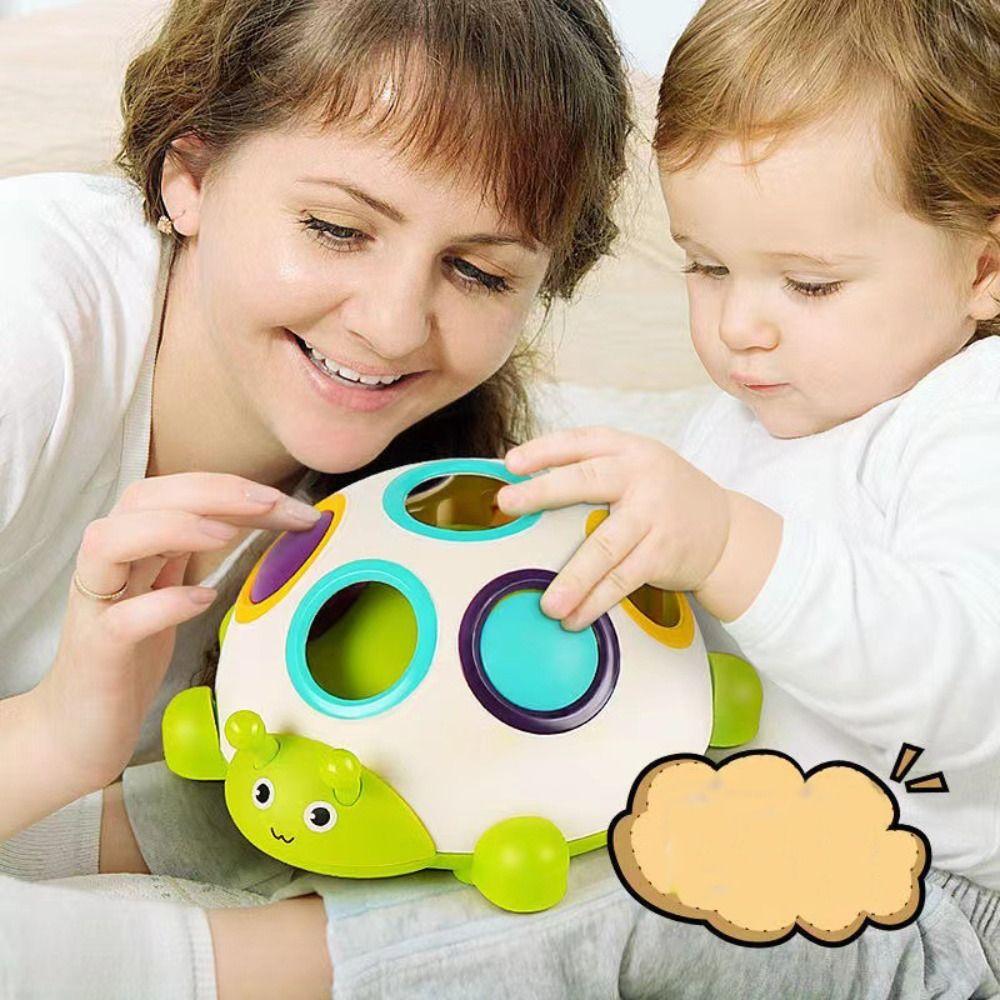 Beetle Color Finger Beetle Hole Digging Toy Finger Beetle  Color Cognitive toys   Toy for Kid