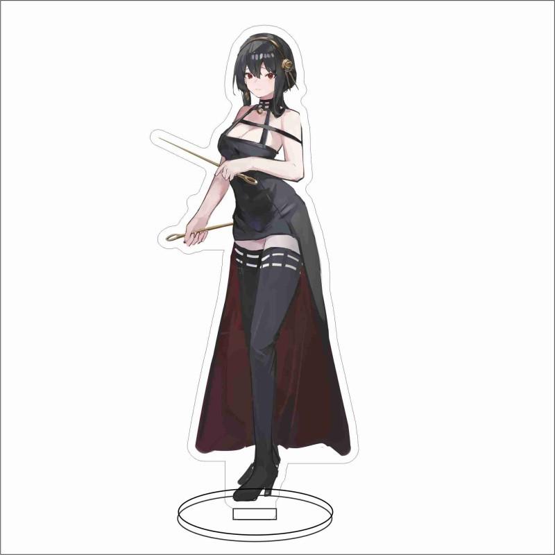 15CM SPY×FAMILY Anime Figure Yor Forger Cosplay Sexy Style Acrylic Stands Model Tabletop Decor Props Standing Sign Fans