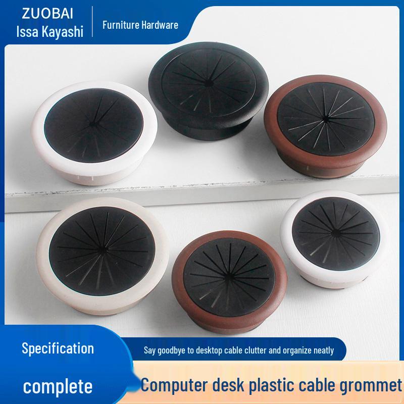 

Round Desktop Wire Grommet Cover for Cable Management