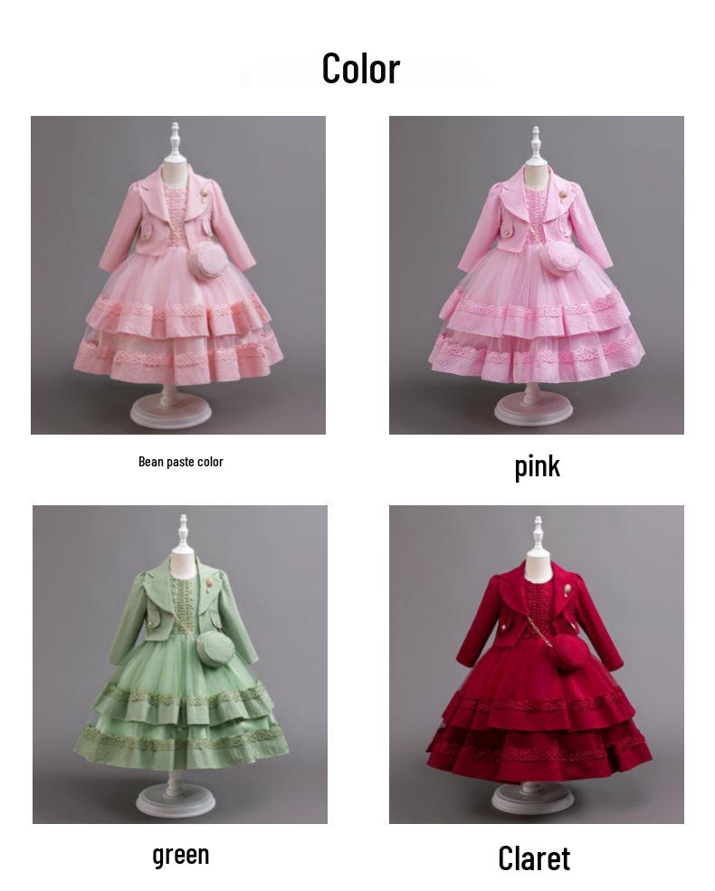 Completo Due Pezzi Floreale per Bambina - Outfit di Compleanno per Neonati e Bambini Piccoli