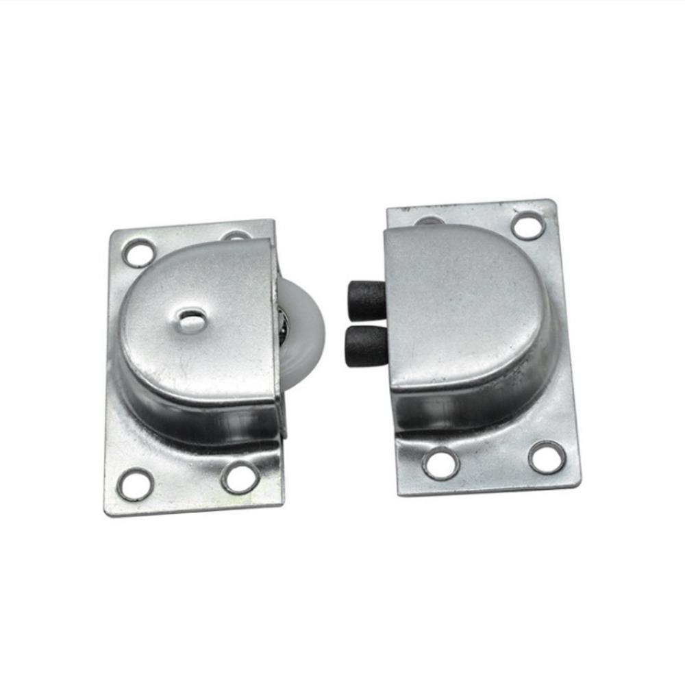 4Pairs Metal Single Wheel Closet Cabinet Sliding Door Pulley Wardrobe Roller Wheels Cabinet