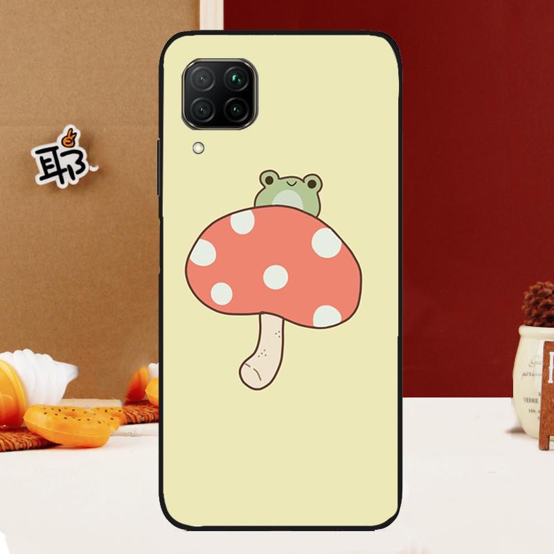 Mushroom Frog For Huawei Nova Y91 Y61 Y60 Y70 Y72 Y73 Y90 12i 11i 3i 7i 8i 9 10 SE P20 P40 P30 Lite Case
