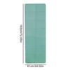 1 Piece TPE Foldable Yoga Mat, Durable, High Quality Non-slip, Wear-resistant, Lightweight, Solid Color Design