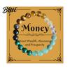 Eco-friendly Bracelet Sustainable Natural Faux Crystal Stretchy New Mom Gift