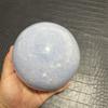 11cm Natural Blue Celestite Crystal Sphere Quartz Ball Healing Meditation