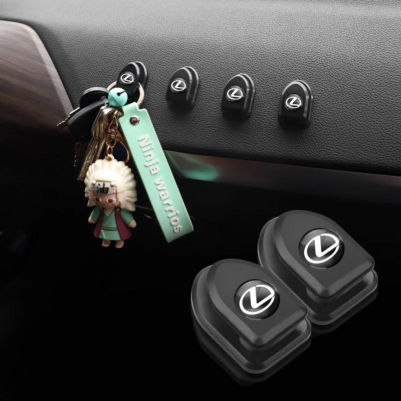 AAPL1 2026 Hot Interior Stickers For Lexus ES RX NX LS RC IS250 IS300 RX350 LS500 CT200 NX350 LX600 NX260 GX550 2Pcs Car Interior Hook