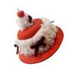 Cream Cake Designs Birthday Hat Hair Clip for Women and Girls Hair Accesories Hairpieces for Parties and Photoshoots