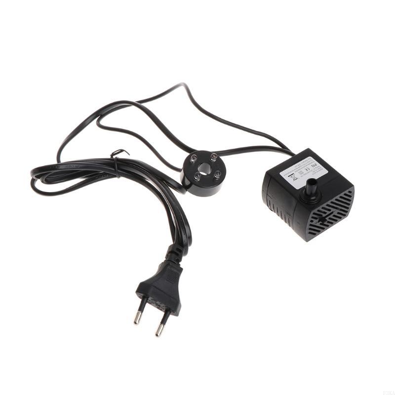 

Aquarium Water with Suction Cups Mini Size Quiet with LED Light 5W Fountain Pond Pumps European regulations