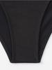 Ribbed Triangle Cup Tie Side Sexy Bikini Swimsuit Fashionable For Summer Holiday