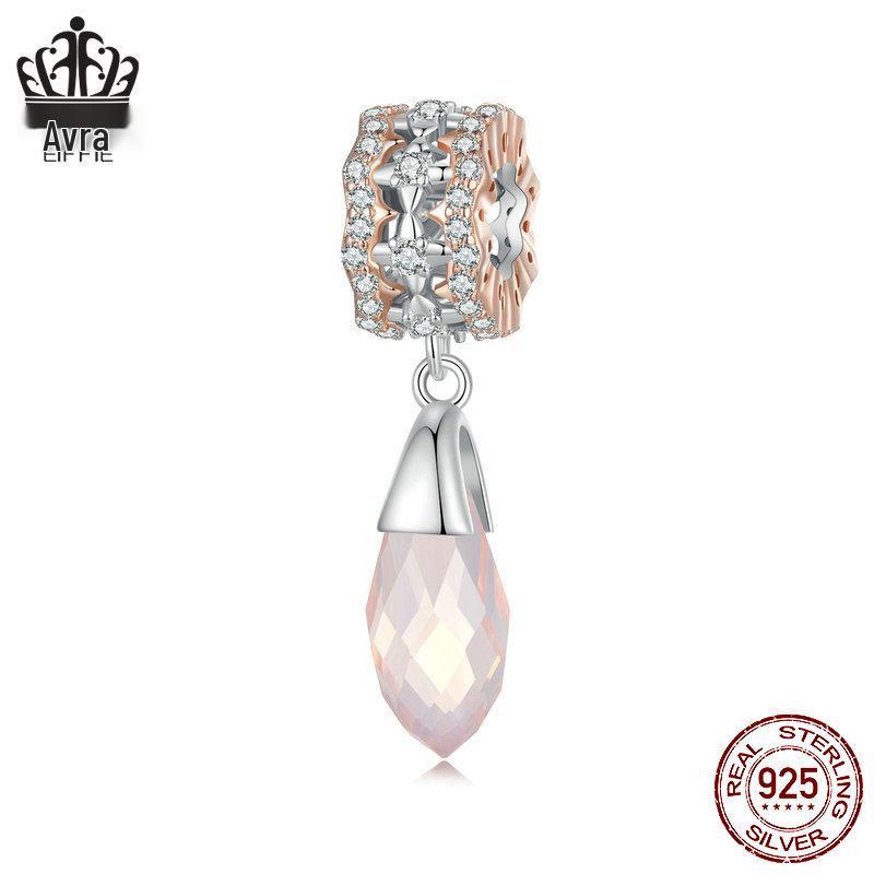 

Everly Sterling Silver Rose Gold Autumn Beaded DIY Bracelet Accessories