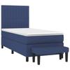 Maison Exclusive - Sommier à lattes de lit avec matelas Bleu 80x200 cm Tissu