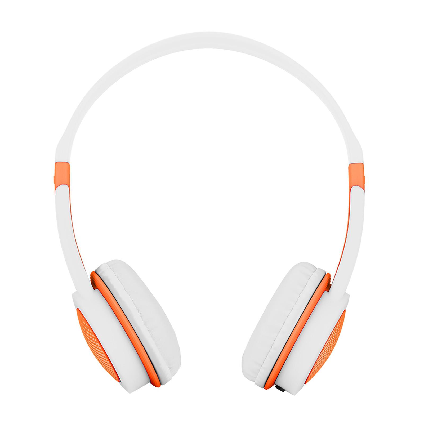 

Kids Headphones with 85dB Volume Limited Hearing Protection Wired headphones for Kids (Orange) помаранчевий
