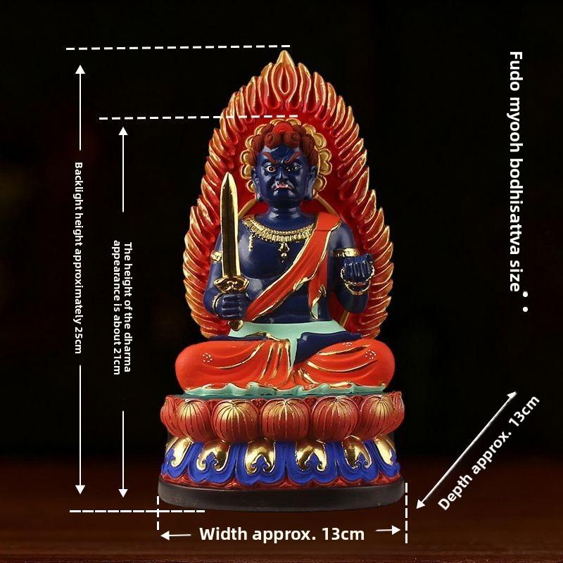 Acala Bodhisattva, Immovable Lord Buddha, Home Worship Ornament, Natal Buddha, Zodiac Guardian, Great Protector of Career