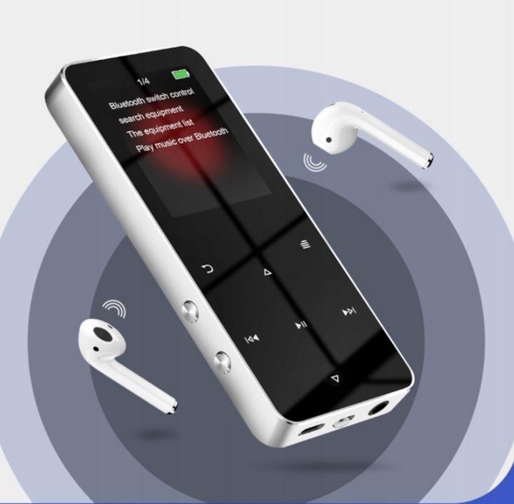 Odtwarzacz Mp4 Mp3 16 Gb Bluetooth 5.0 Radio Hifi