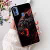 For Samsung M21 2021 Case Clear Fashion Cute Cat Cool Luxury Painted Soft Funda For Samsung Galaxy M21 2021 Back Cover SM-M215G