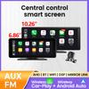 Wireless Carplay Android Auto Player Universal Touch Screen MP5 Car Central Multimedia Radio Support AUX BT FM DSP Reverse Cam