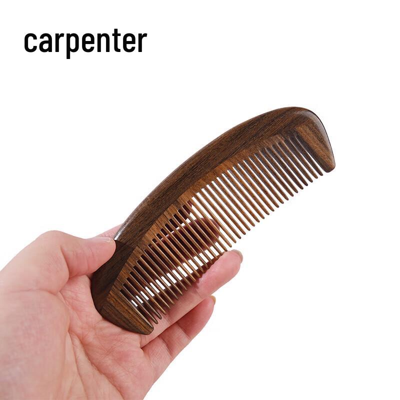  Pettine Massaggiante per Capelli in Sandalo Profumato Tan Mujiang CGB0505