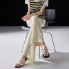 Demana Women's High-Waist Lyocell Pleated Wide-Leg Pants
