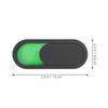 6Pcs Easy Install Acrylic Sliding Door Signs Vacant Occupied Privacy Indicator for Office Bathroom Conference Room Restroom