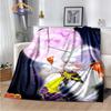 Caricature Inuyasha Fashion Blanket Sesshoumaru Flannel Warm  Portable Super Soft Children  Girls Gift
