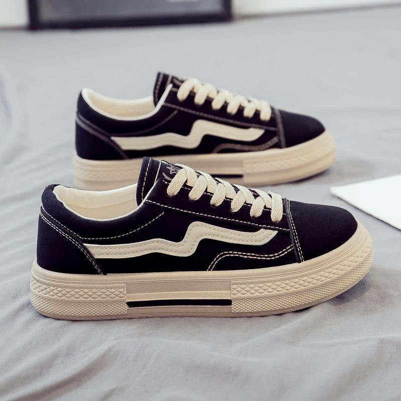 Spring and Autumn New Canvas Shoes Women's Versatile Flat Bottom Breathable Student Cloth Shoes Women's Shoes Autumn