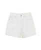 CLOVE [25Ss Clove] Basic Denim Shorts (White)