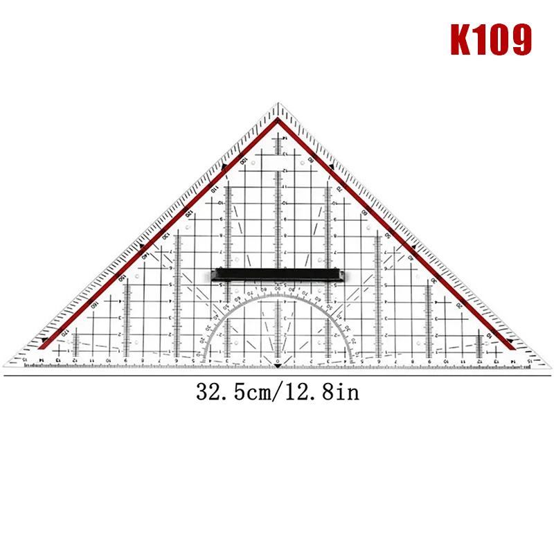 Triunghi Isoscel Triunghi Desenat de Mână Placă Triunghiulară Profesional Special Riglă Raportor Pentru Prelucrarea Lemnului Desen de Interior Design