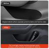 YZ For Tesla Model 3 Y Highland Juniper Car Door Side Storage Box Front Rear Side TPE Door Storage Organizer Tray Accessories